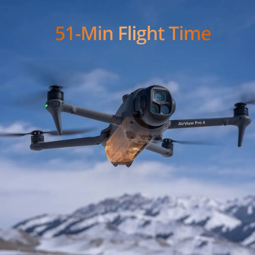 Next-Gen AirView Pro 4: Triple Camera Drone for Beginners & Pro-Level Shots
